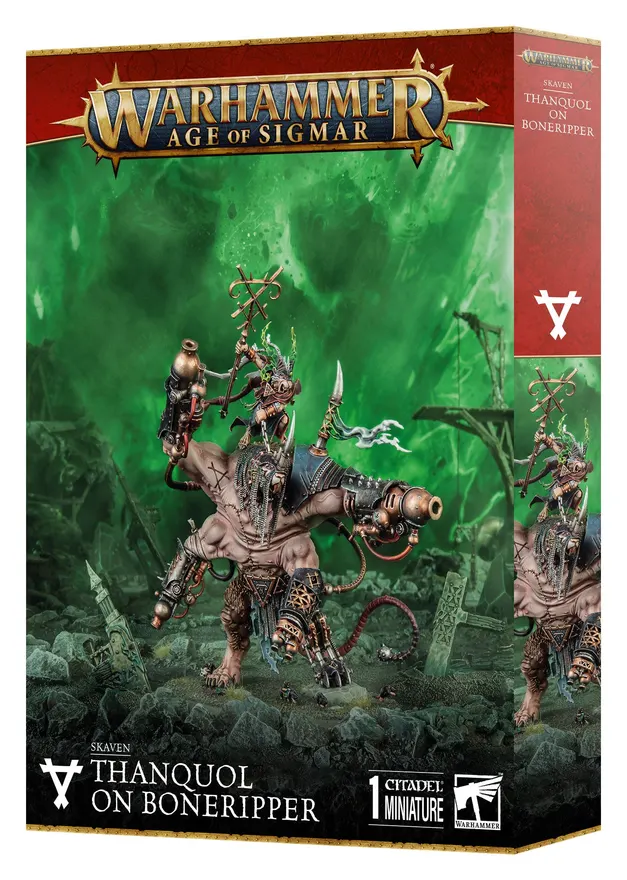 Warhammer Age of Sigmar: Skaven - Thanquol on Boneripper