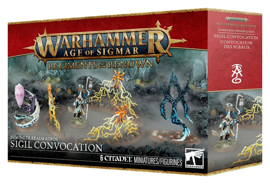 Warhammer Age of Sigmar Lumineth Realm-Lords Regiments of Renown: Sigil Convocation