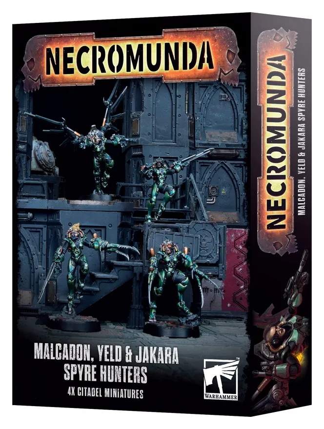 Necromunda: Malcadon, Yeld, and Jakara Spyre Hunters
