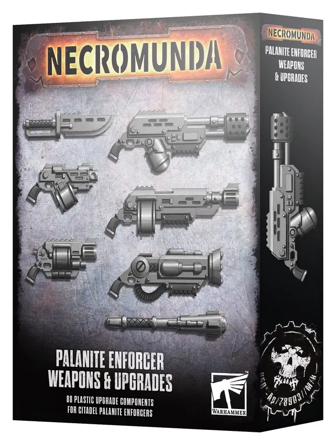 Necromunda: Palanite Enforcer Weapons & Upgrades