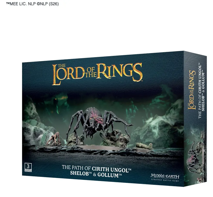 THE PATH OF CIRITH UNGOL:SHELOB & GOLLUM