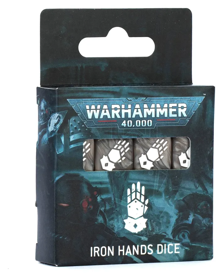 Warhammer 40k Iron Hands Dice