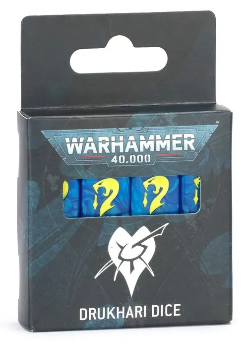 Warhammer 40,000 - Drukhari Dice