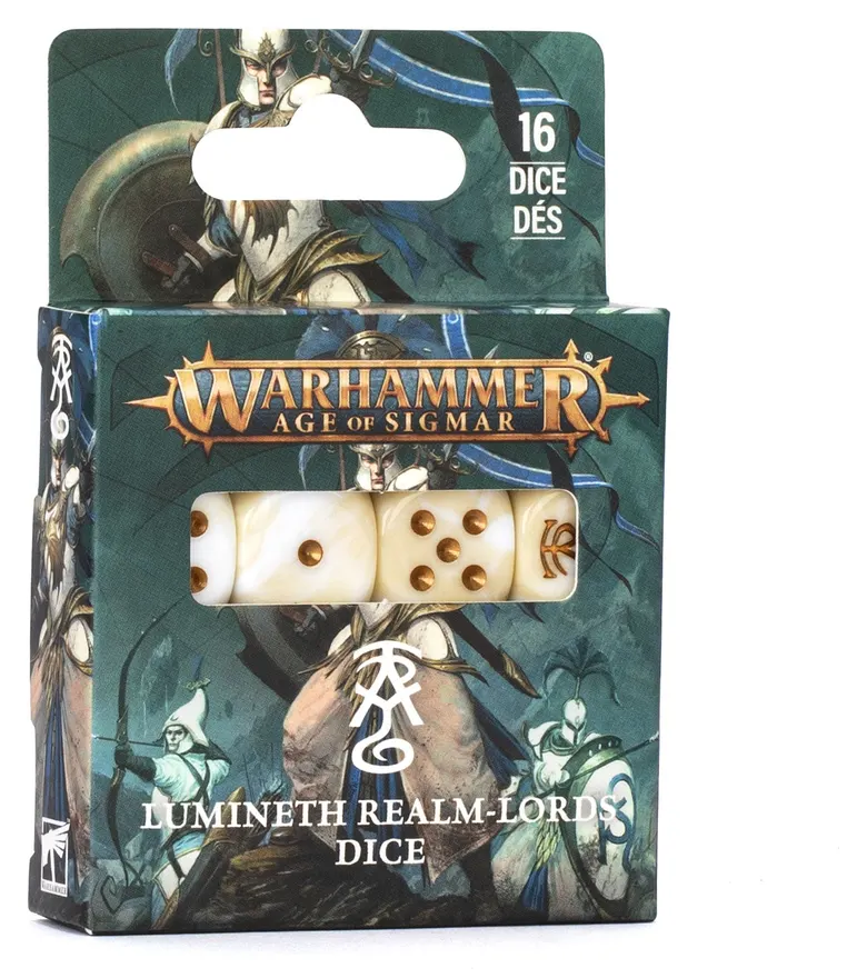 Warhammer Age of Sigmar: Lumineth Realm-lords Dice