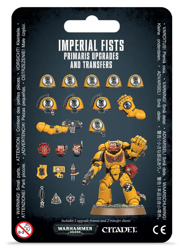 Warhammer 40,000: Imperial Fists - Primaris Upgrades and Transfers