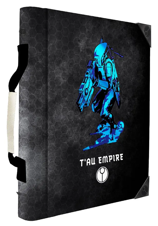 Ultra Pro: Debossed and Printed Codex Book Folio - Warhammer 40,000 - T’au Empire