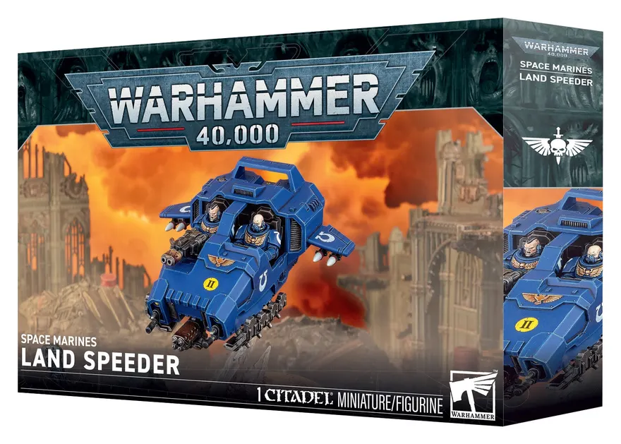 Space Marines Land Speeder