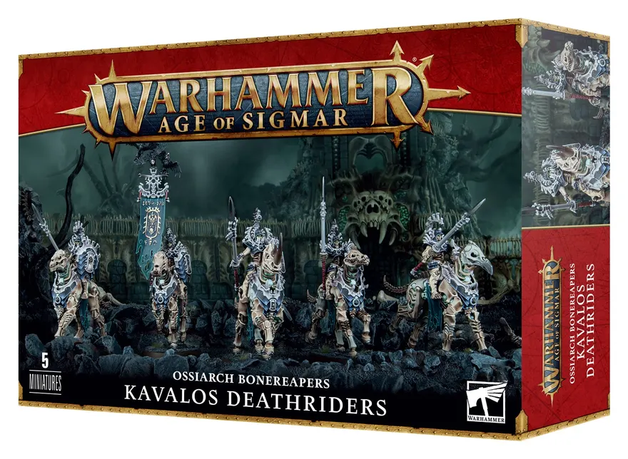 Ossiarch Bonereapers Kavalos Deathriders