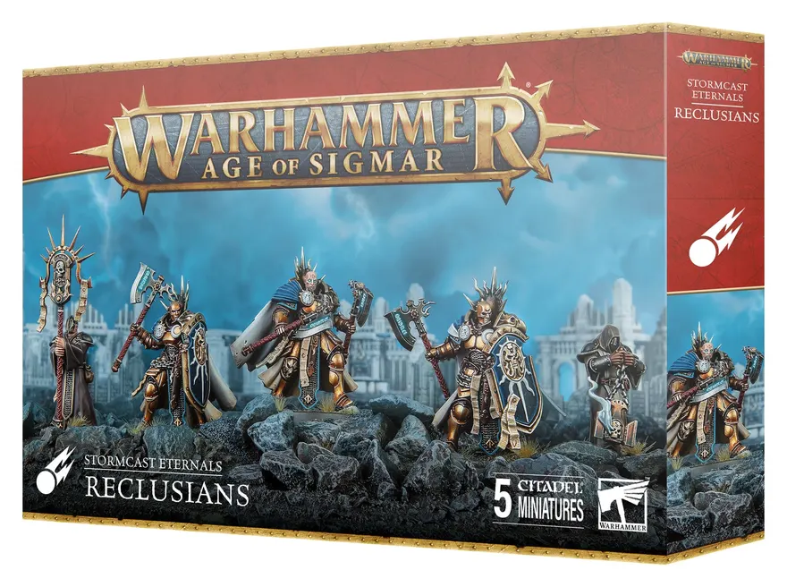 RECLUSIANS set di 5 miniature STORMCAST ETERNALS warhammer AGE OF SIGMAR età 12+ Games Workshop - 1