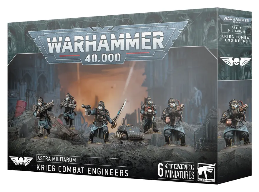 Warhammer 40,000: Astra Militarum - Krieg Combat Engineers