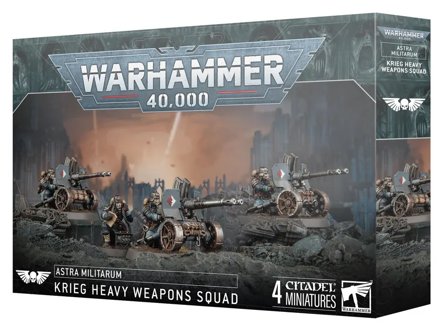 Astra Militarum: Krieg Heavy Weapons Squad