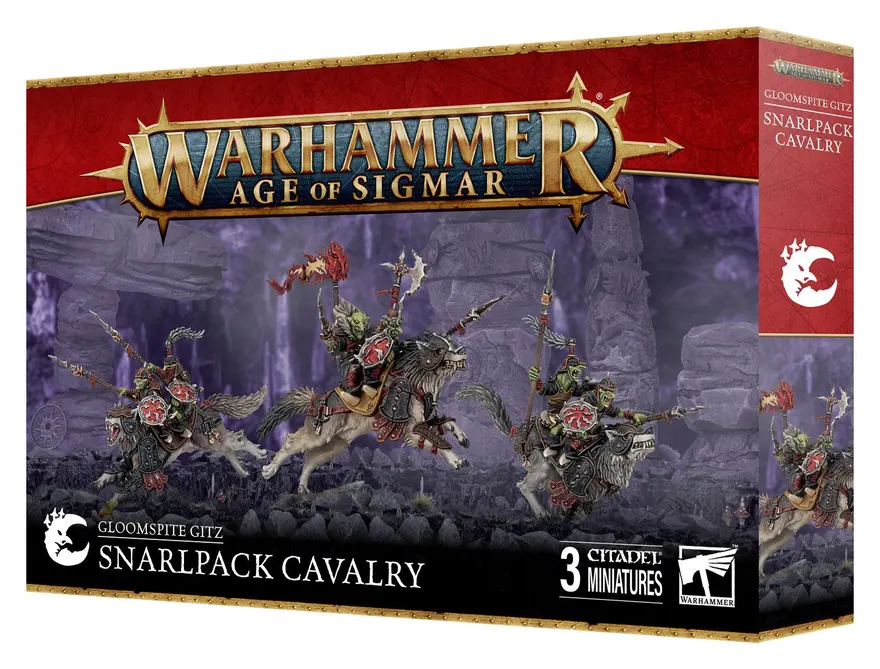 Warhammer Age of Sigmar: Gloomspite Gitz - Snarlpack Cavalry