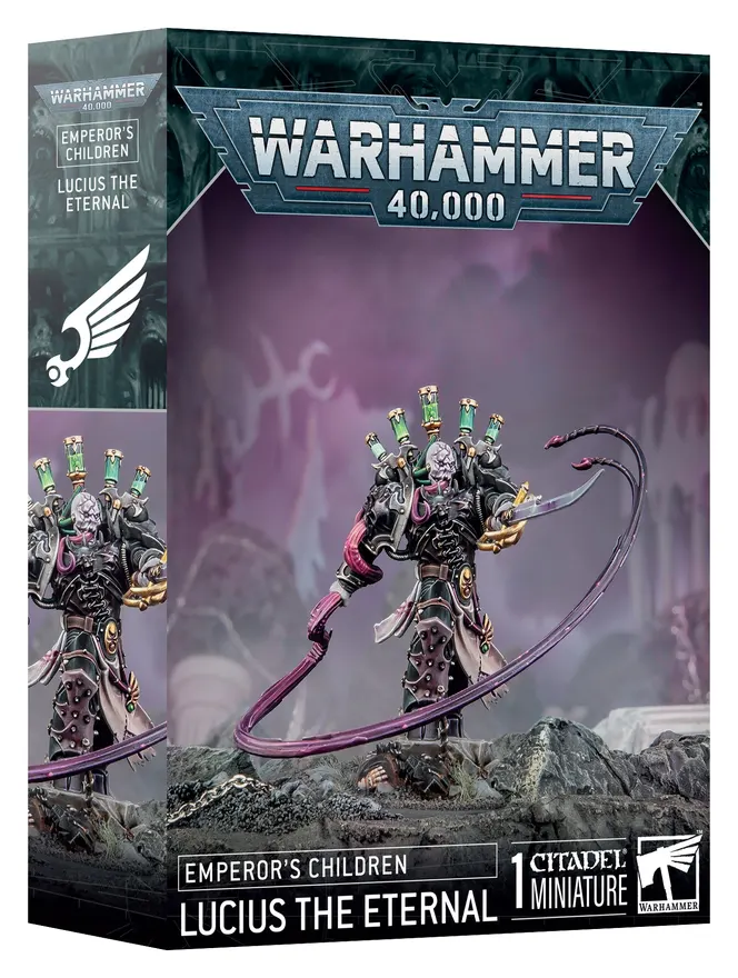 WARHAMMER 40,000 EMPEROR'S CHILDREN LUCIUS THE ETERNAL