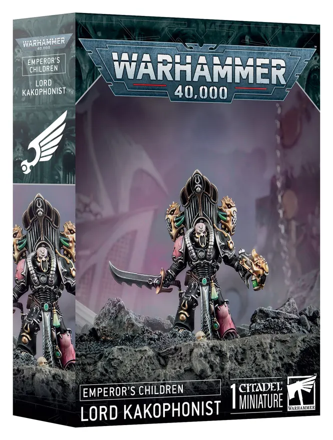 Warhammer 40K - Emperor's Children - LORD KAKOPHONIST