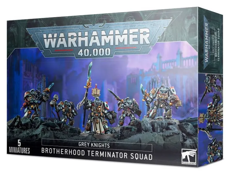 Warhammer 40,000 - Grey Knights Brotherhood Terminator Squad