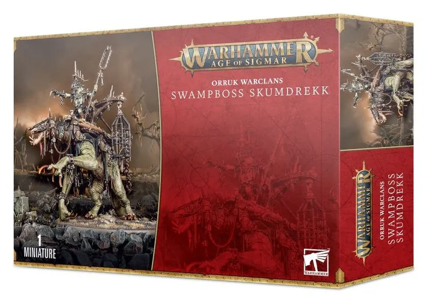 Warhammer Age of Sigmar - Orruk Warclans Swampboss Skumdrekk
