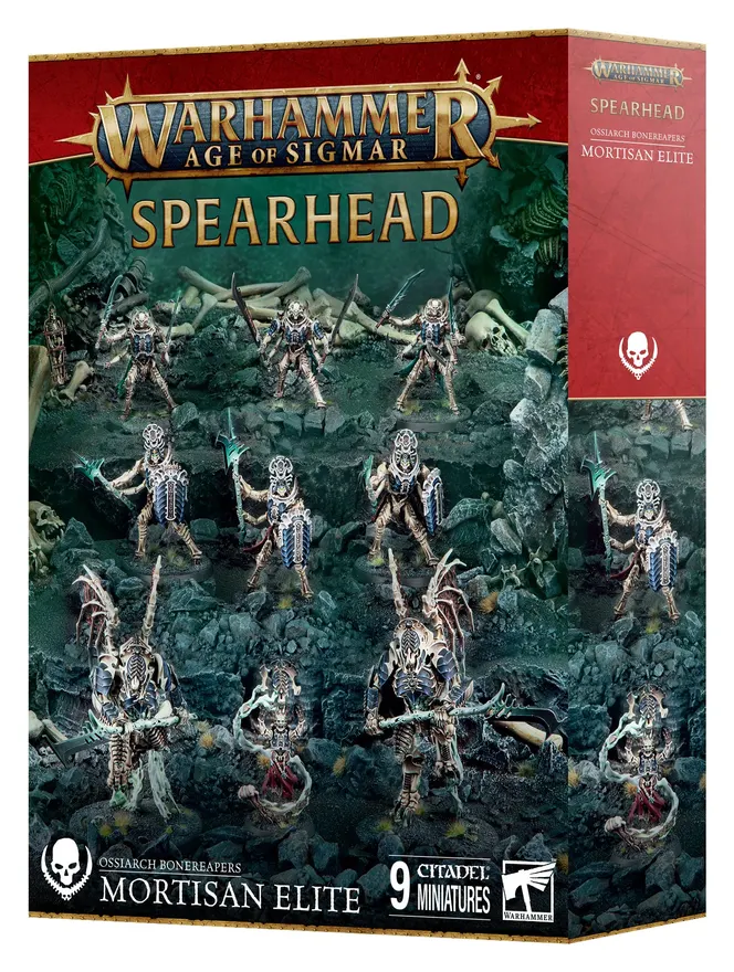 Warhammer Age of Sigmar - Spearhead: Ossiarch Bonereapers Mortisan Elite