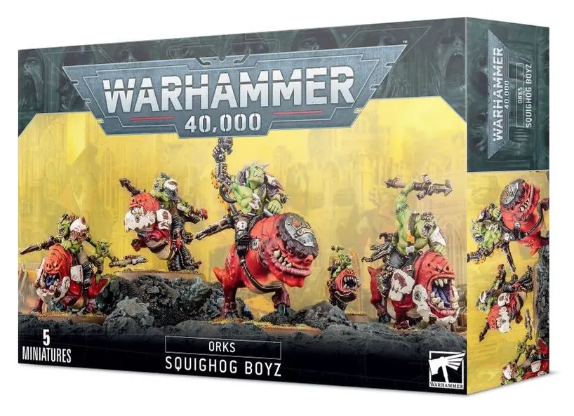 Warhammer 40,000 - Orks Squighog Boys