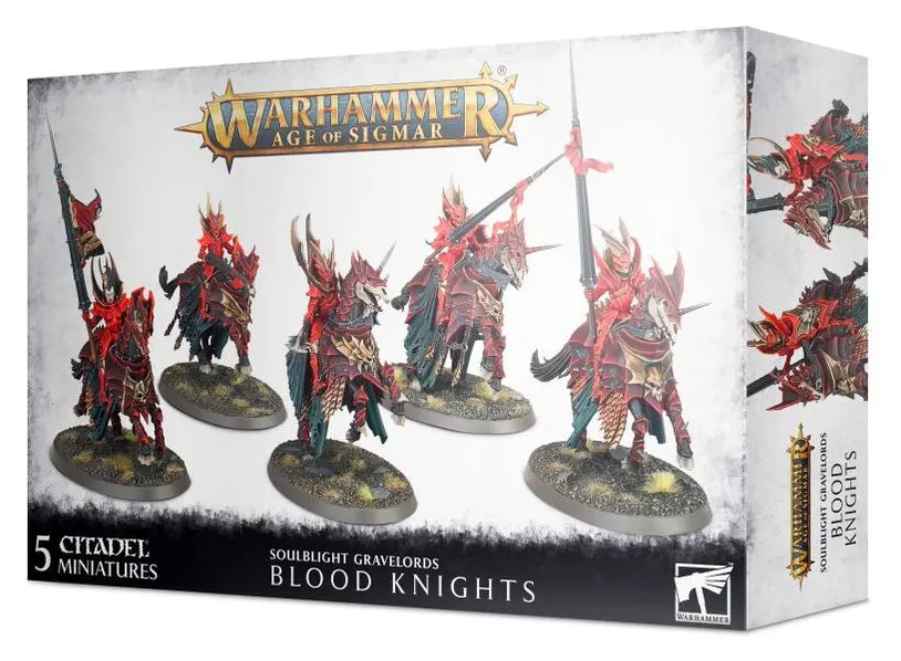 Warhammer Age of Sigmar - Soulblight Gravelords Blood Knights