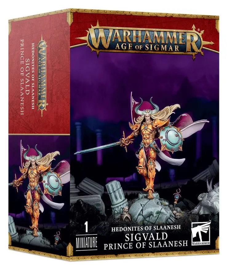 Hedonites of Slaanesh: Sigvald Prince of Slaanesh