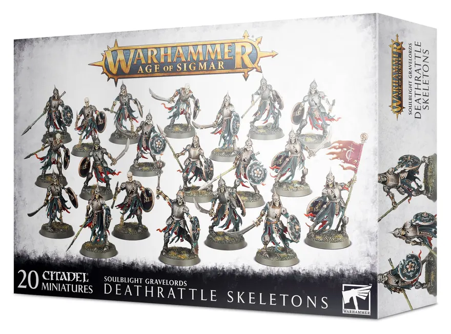 Soulblight Gravelord: Deathrattle Skeleton Warriors (old)
