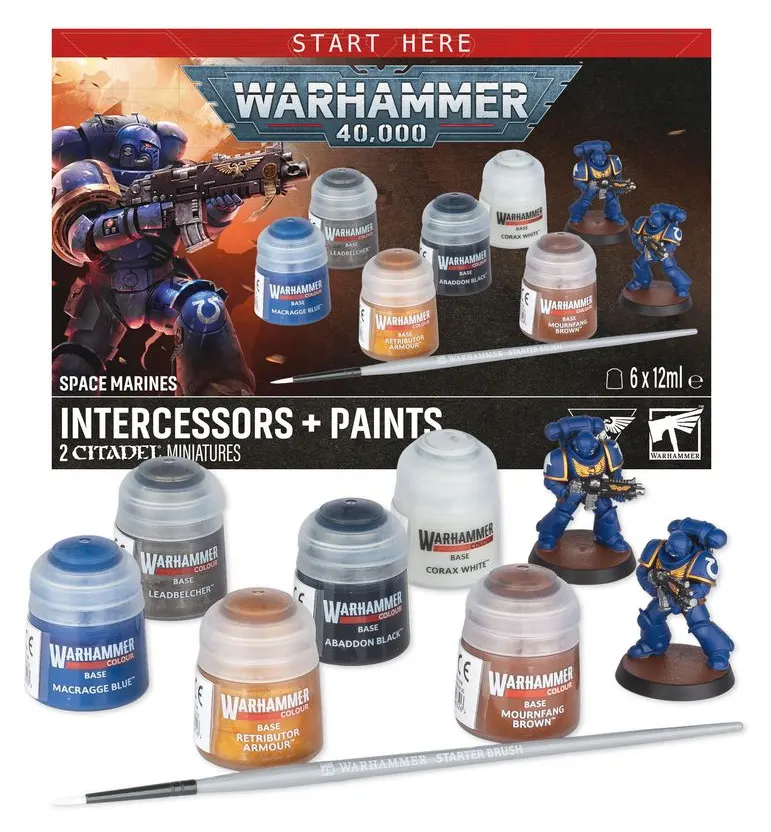 Space Marines: Intercessor + Colori