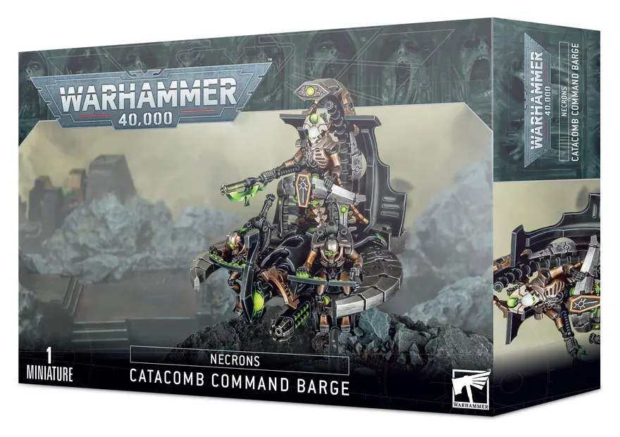 Warhammer 40K - Necrons - CATACOMB COMMAND BARGE - ANNIHILATION BARGE