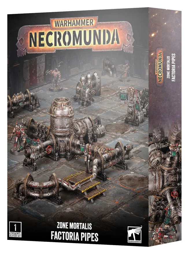 GW Necromunda Zone Mortalis Factoria Pipes (New Edition)