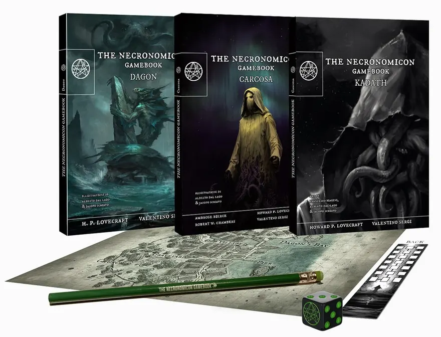 RPG The Necronomicon Gamebook Trilogy