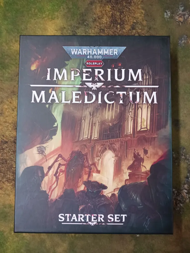Used - RPG Warhammer 40k Imperium Maledictum Starter Set