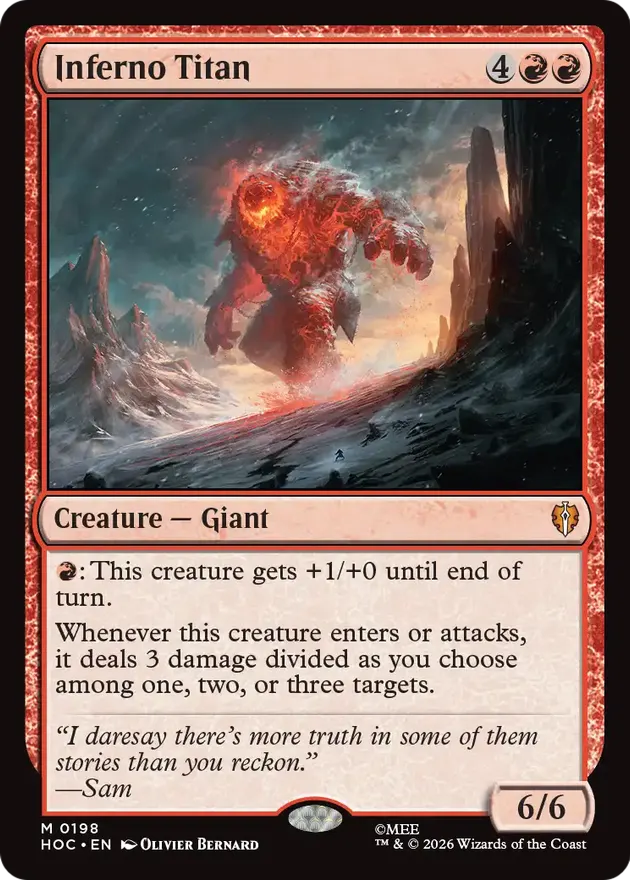 Inferno Titan [The Hobbit: Eternal-Legal]