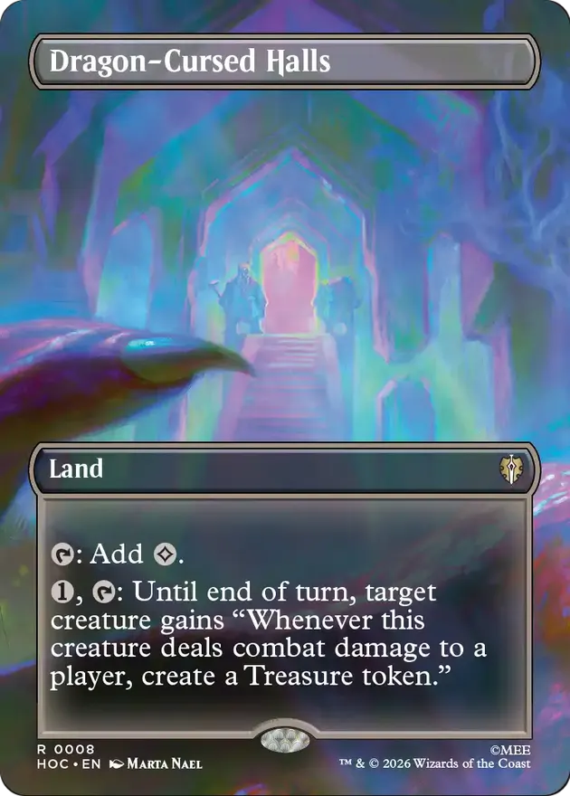 Dragon-Cursed Halls (Borderless) [The Hobbit: Eternal-Legal]