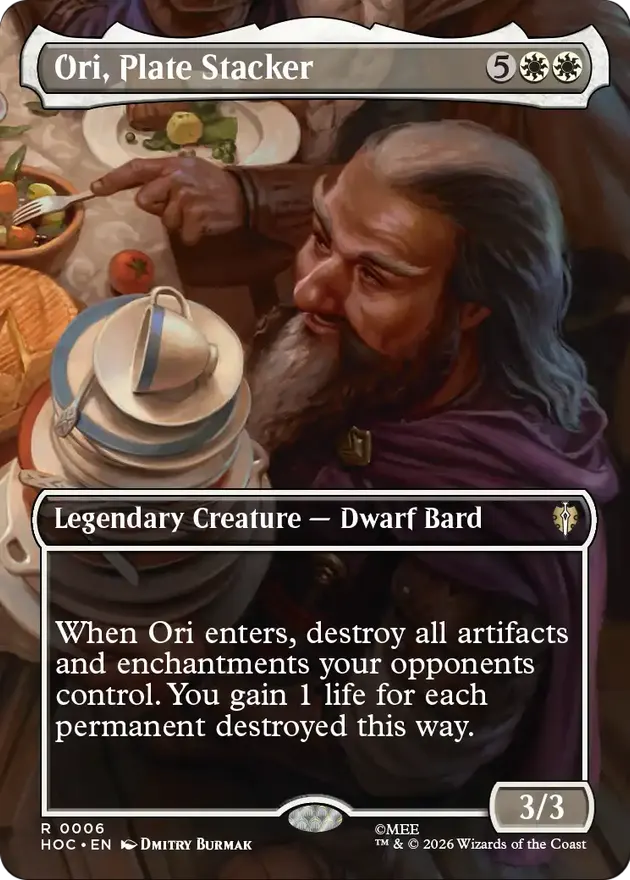 Ori, Plate Stacker (Borderless) [The Hobbit: Eternal-Legal]