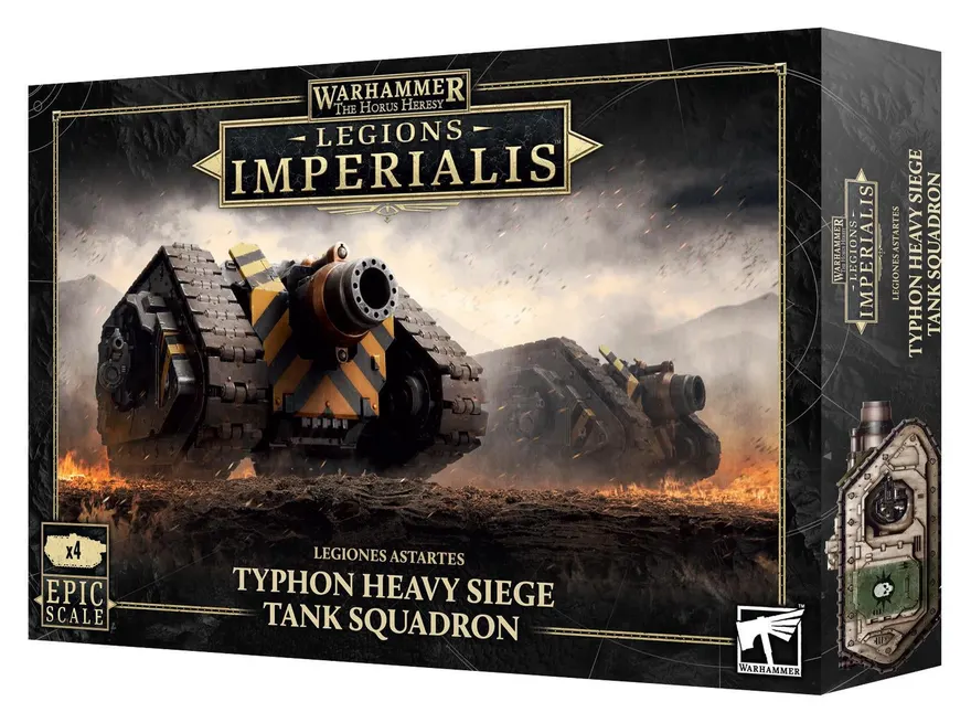 The Horus Heresy - Legions Imperialis - Typhon Heavy Siege Tank Squadron