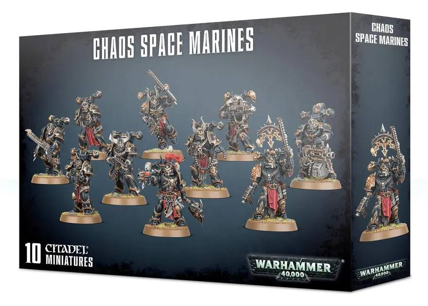 Chaos Space Marines - Legionaries (43-06) - OOP