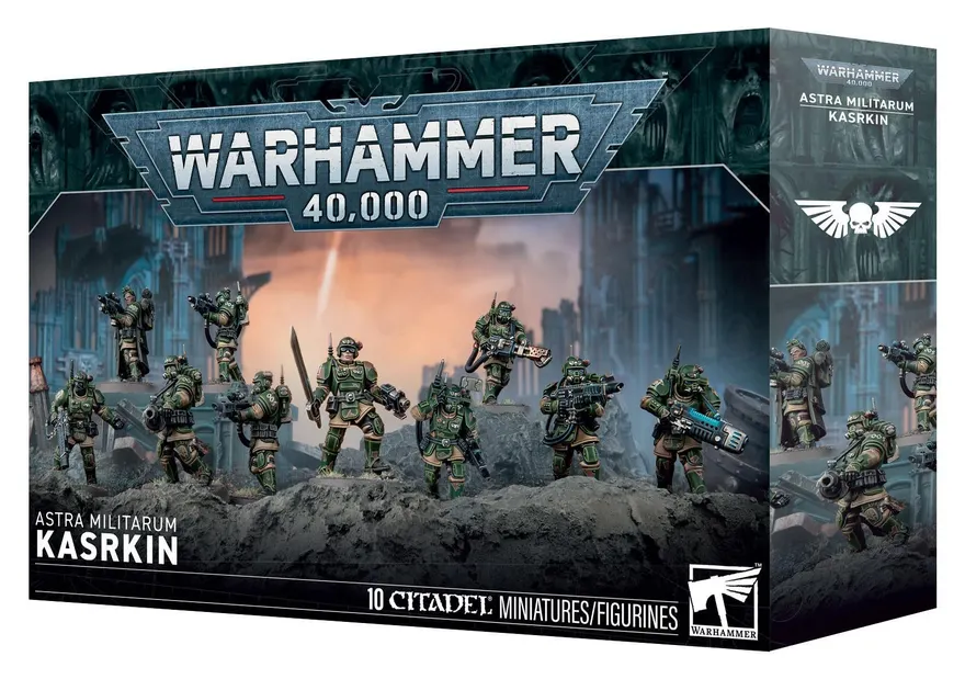 Games Workshop: Warhammer 40,000 - Astra Militarum - Kasrkin (47-04)