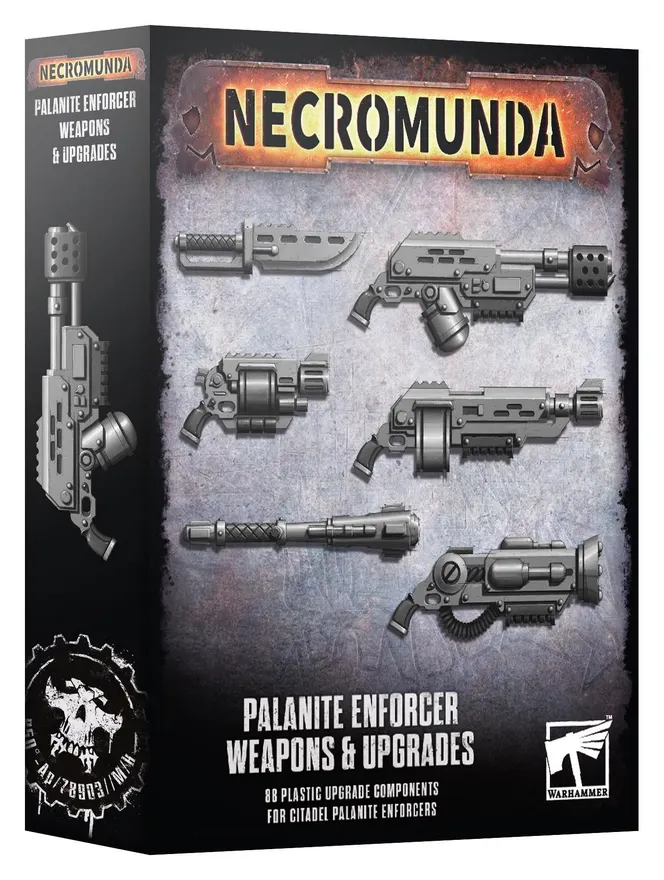 Necromunda: Enforcer Weapons & Upgrades
