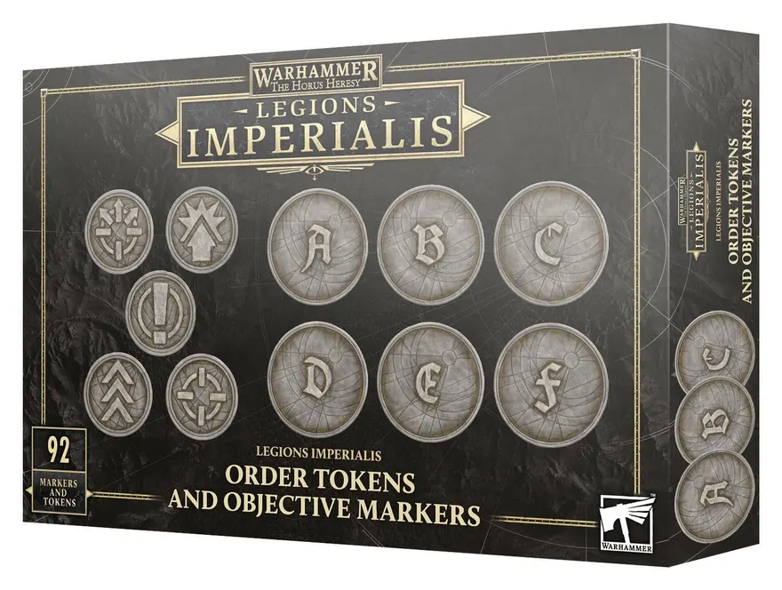 The Horus Heresy - Legions Imperialis - Order Tokens Objectives Markers