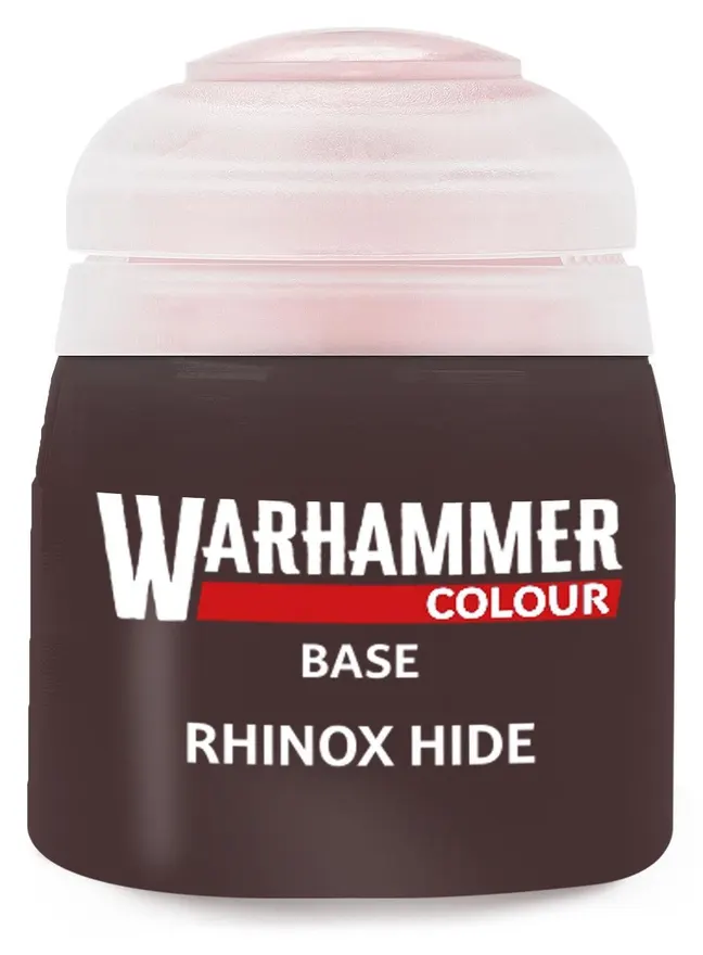 Warhammer Colour Paint: Base - Rhinox Hide (12ml) (21-22)