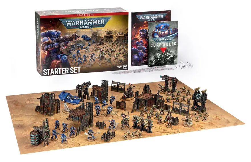 Games Workshop: Warhammer 40,000 - Ultimate Starter Set (40-05) (11th Edition)