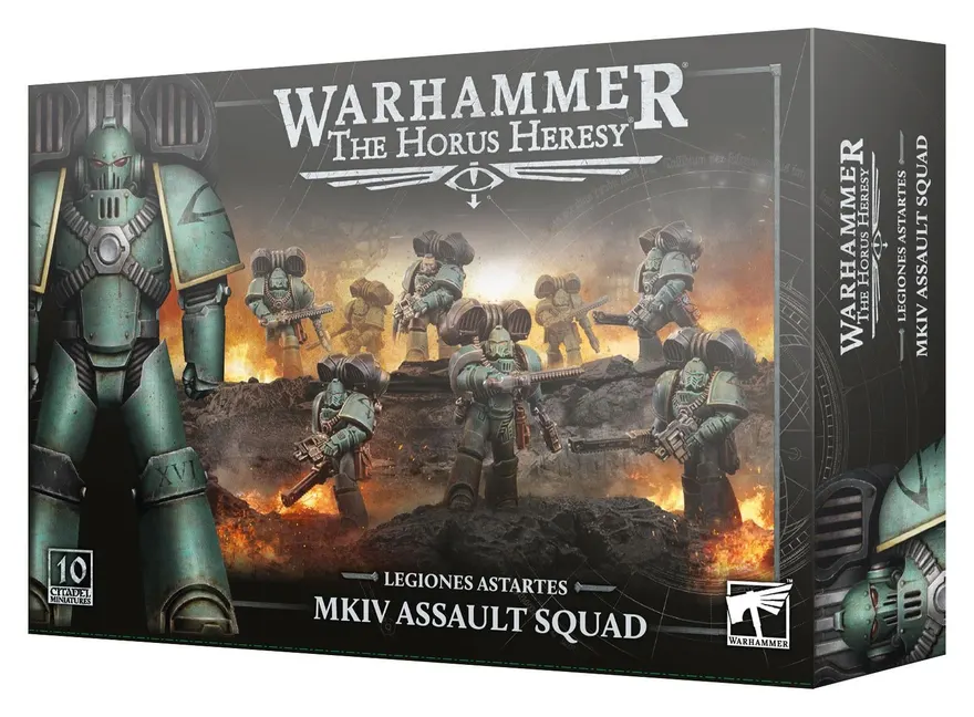 Games Workshop: Warhammer - The Horus Heresy - Legiones Astartes - MkIV Assault Squad (31-174)