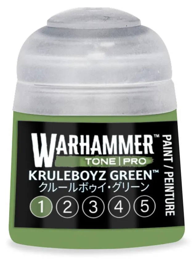 Warhammer Paint: Tone Pro - Kruleboyz Green 1 (12ml)