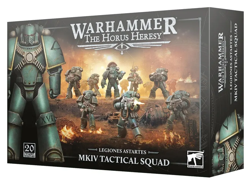 Games Workshop: Warhammer - The Horus Heresy - Legiones Astartes - MkIV Tactical Squad (31-172)