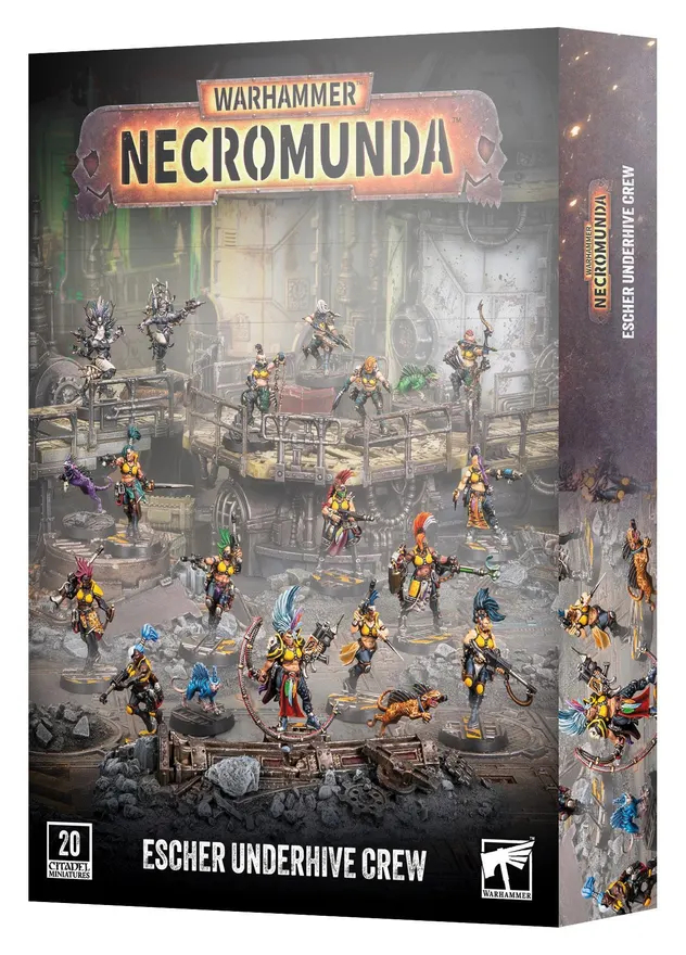 Games Workshop: Necromunda Skirmish - Escher Underhive Crew (301-71)