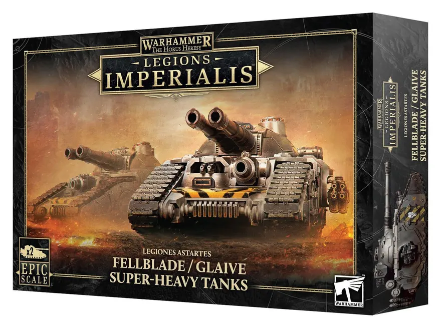 Legions Imperialis - Fellblade / Glaive Super-heavy Tanks
