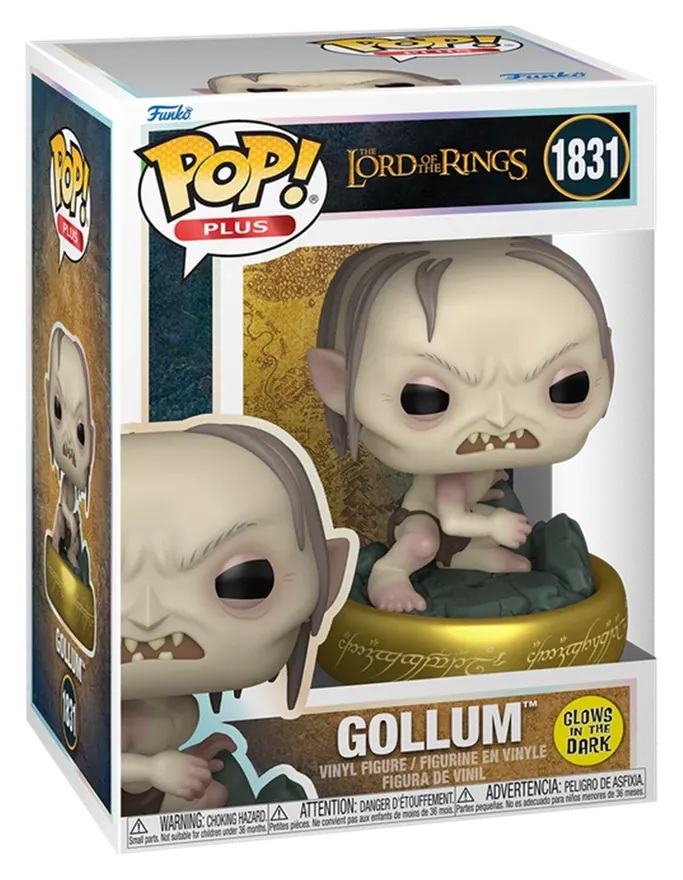 Funko Pop! Vinyl Figure Lord Of The Rings Gollum #1831 Glows in Dark