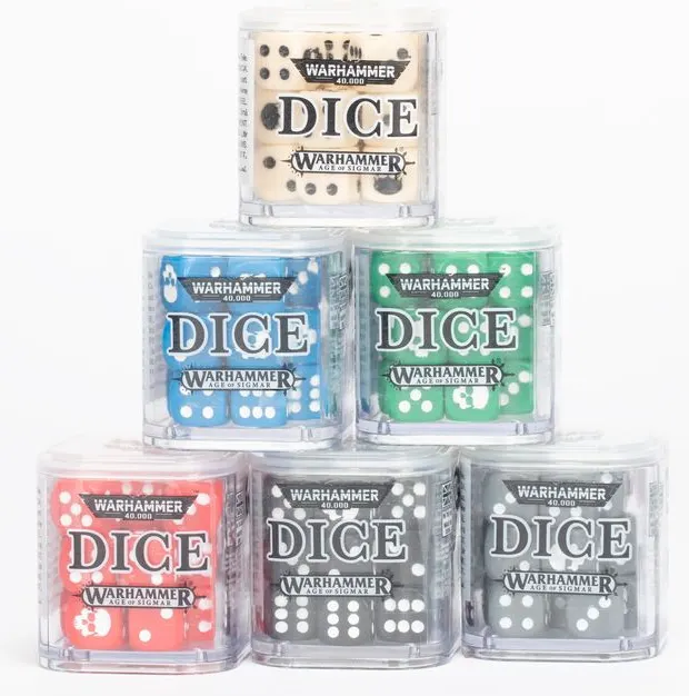 Warhammer 40k dice cube (assorted)
