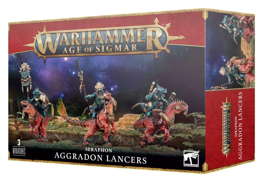Seraphon Aggradon Lancers