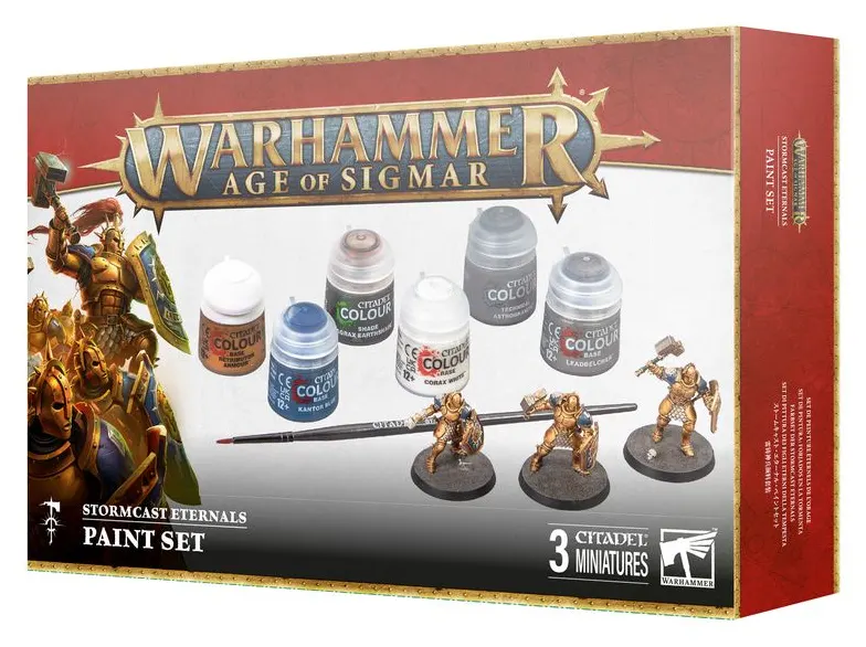 Age of Sigmar: Stormcast Eternals Paint Set