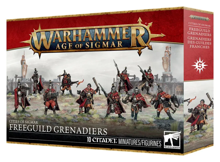 Cities Of Sigmar: Freeguild Grenadiers | Box 10